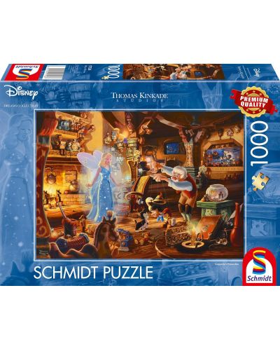 Παζλ Schmidt από 1000 κομμάτια - Disney: Πινόκιο - 1